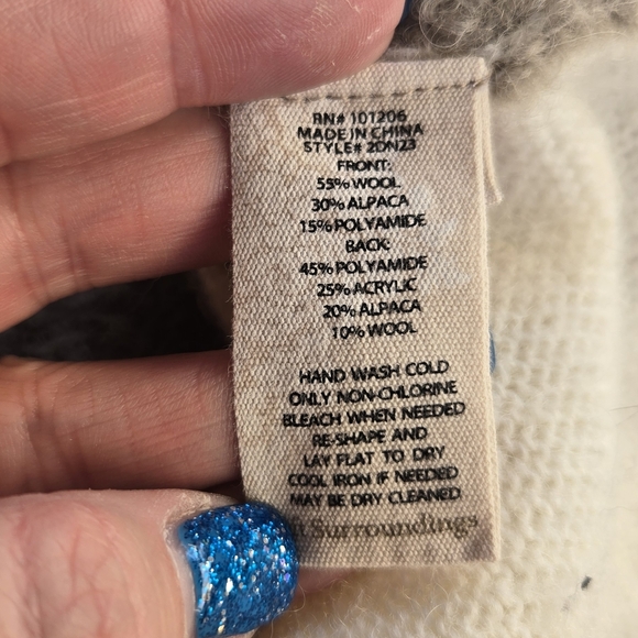 Soft Surroundings Wool Alpaca Sweater - Picture 11 of 11